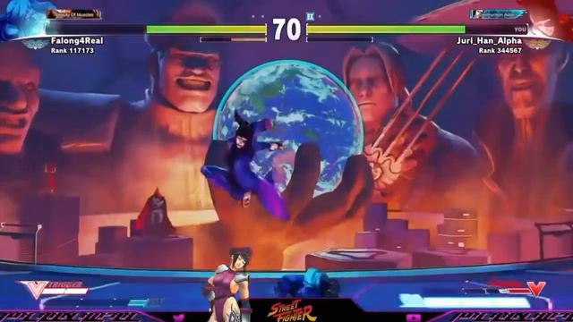 Yoga Fire What? Street Fighter V Lobby match смотреть онлайн