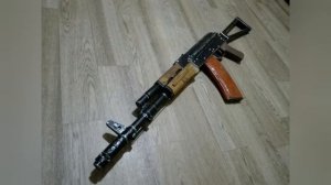 АКС-74 своими руками из дерева