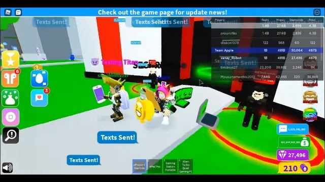 Тестим айфон 11 про макс голд в РОБЛОКС СИМУЛЯТОР ТЕКСТА!