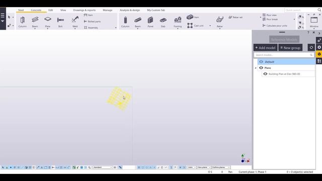 Base Points DWG Import/Export - Tekla Structures смотреть онлайн