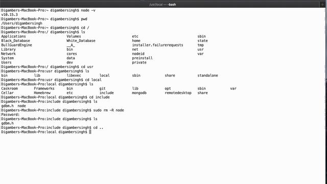 How to Uninstall Node JS from Mac? смотреть онлайн