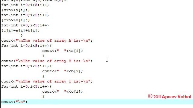 C++ in Hindi 17 Operation with 1D Arrays Part 2 смотреть онлайн