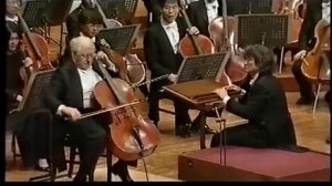 Bach Cello suíte no 2 Sarabande. Rostropovich cello.
