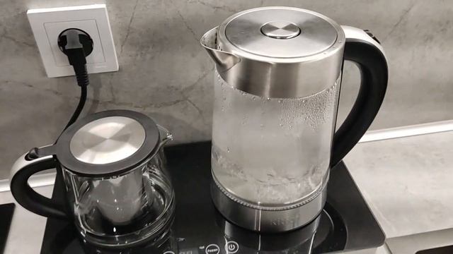 Краткий обзор чайного набора Kitfort KT-635 смотреть онлайн