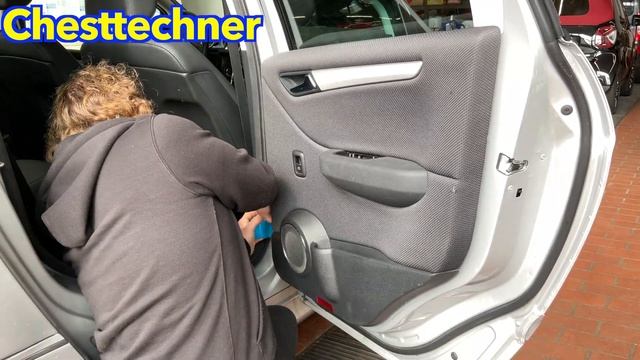 Tür Verkleidung hinten entfernen ausbauen B A Klasse 245 169 how to remove rear door panel смотреть онлайн