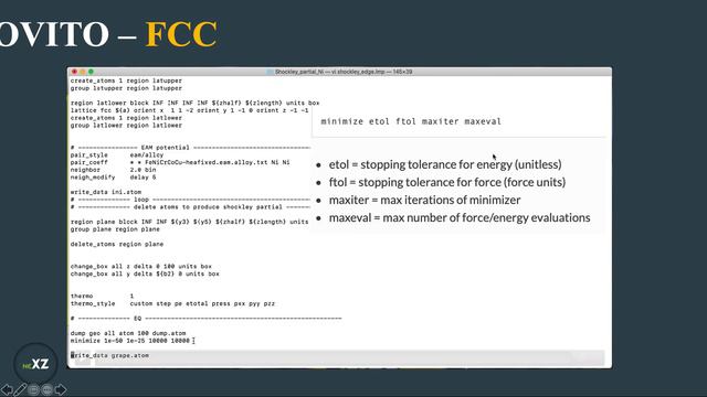 Edge Dislocation Part-2 || FCC materials || How to study dislocations using Molecular Dynamics смотреть онлайн