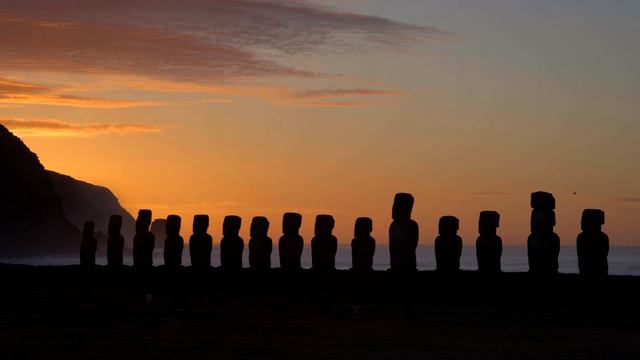 Easter Island in 4K - 1 hour of Peaceful Relaxing Music смотреть онлайн