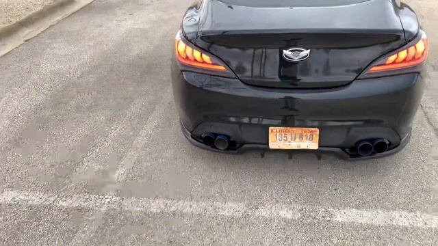 How To Install Rear Diffuser For Genesis Coupe (And Walk Around)