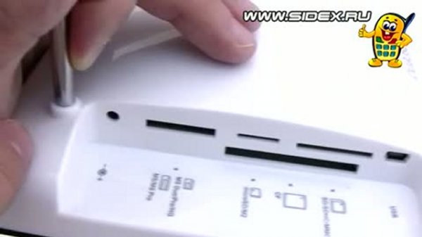 Sidex.ru: Видеообзор фоторамки Transcend T.photo PF830