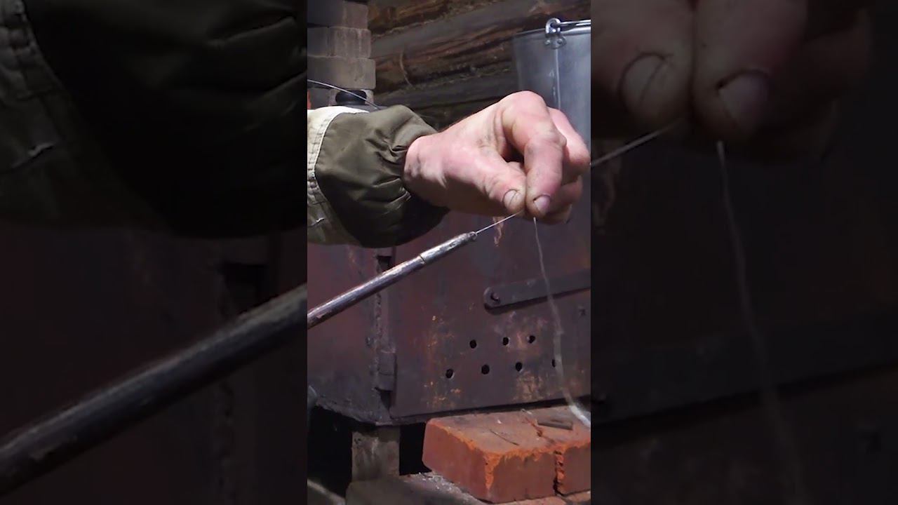 СТОЛЕТНЯЯ УДОЧКА ПРАДЕДА ОХОТНИКА #shorts #рыбалка #удочка #охотник #охота #отшельник #изба смотреть онлайн