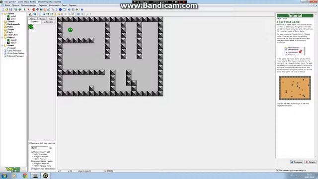 Создание очень простой игры в Game maker 8.0 pro #1 смотреть онлайн