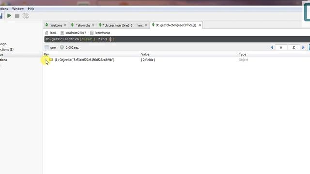 6.MongoDB tutorial for beginners: Insert single data смотреть онлайн