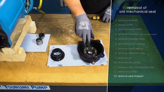 How to replace the mechanical seal смотреть онлайн