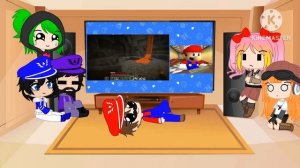 ???¦SMG4 react to Mario Plays Minecraft¦ |Part 21|