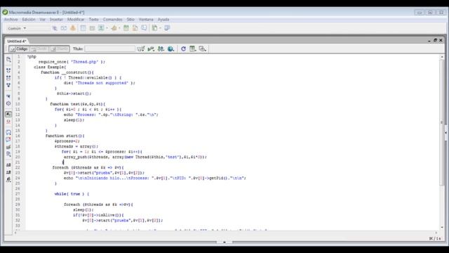 multihilos en php смотреть онлайн