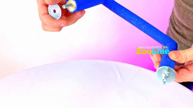 Жердочка для птиц Loco Toys с массажным эффектом. На ZooLine