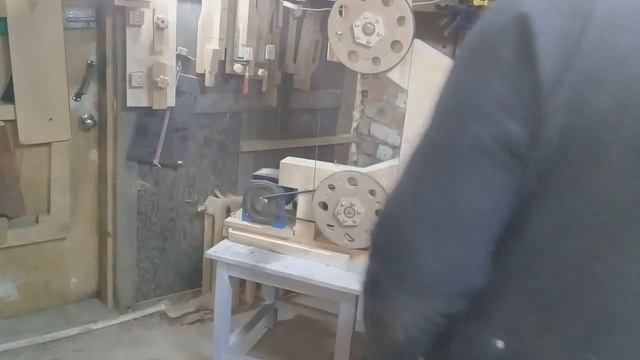 Ленточная пила из фанеры . смотреть онлайн