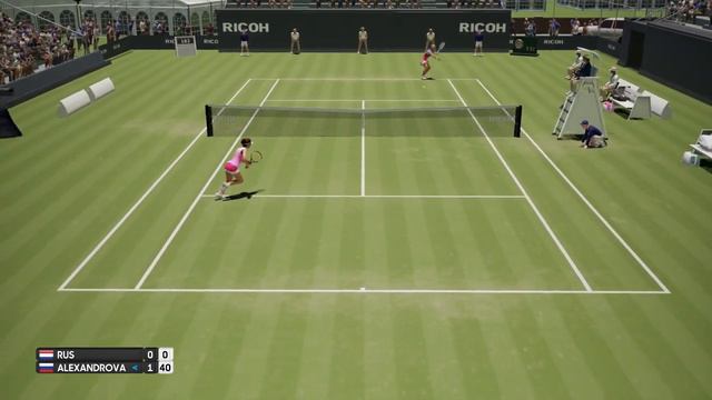 Arantxa Rus vs Ekaterina Alexandrova - AO International Tennis PS4 Gameplay смотреть онлайн