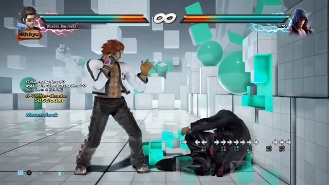 Hwoarang full wall combo compilation смотреть онлайн