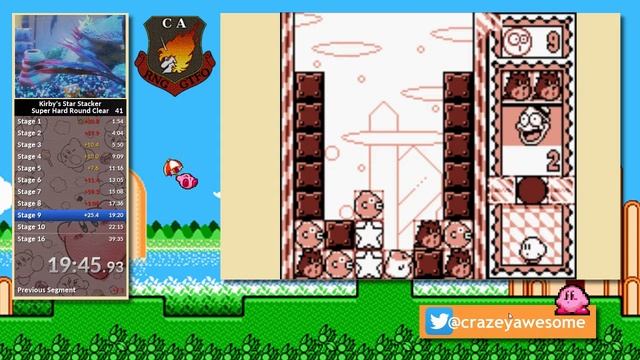 Kirby's Star Stacker Super Hard Clear Speedrun PB смотреть онлайн