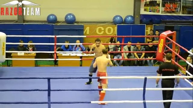 ММА. 1-ый бой Халикова Джамала. Тренер Разорёнов Юрий. смотреть онлайн