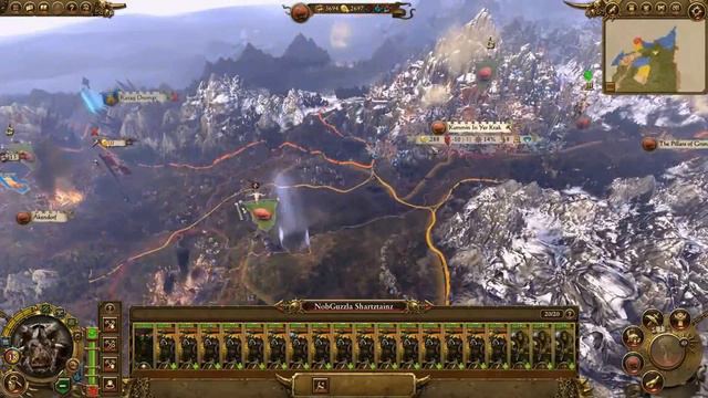 Прохождение Total War Warhammer Grimgor Ironhide Campaign [06] Gameplay Walkthrough смотреть онлайн