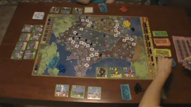 Настольная игра Энергосеть Франция. (Роботы) Power Grid: France (Robots) смотреть онлайн