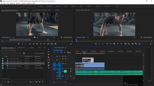 Using Pen Tool - Adobe Premiere Pro CC Class 13 - Urdu / Hindi смотреть онлайн