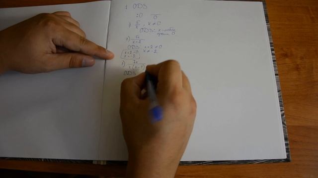 Область допустимых значений. ОДЗ в выражении.