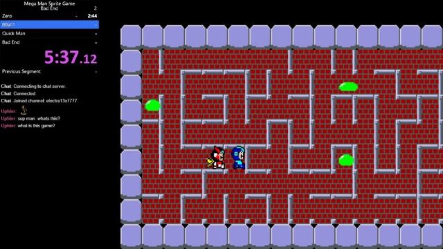 Mega Man Sprite Game Bad End (11:08 RTA) смотреть онлайн