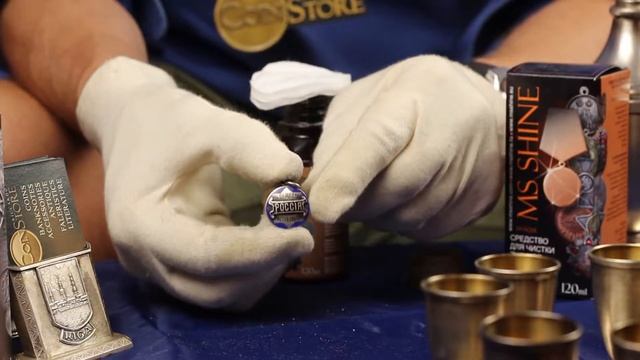 СРЕДСТВО ДЛЯ ЧИСТКИ ЗНАЧКОВ ОРДЕНОВ МЕДАЛЕЙ  MSSHINE