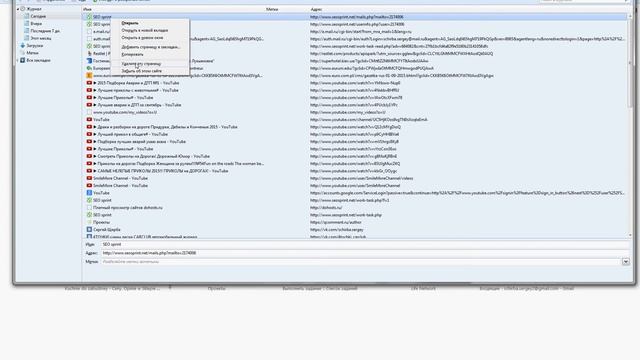 Частичное удаление истории в Mozilla Firefox/ Partial delete history in Mozilla Firefox смотреть онлайн