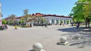 Ейск 26.04.2023г: прогулка по цветущему центру города!