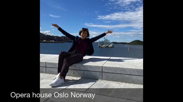 TOURIST SPOT IN OSLO /OPERA HOUSE OSLO NORWAY смотреть онлайн