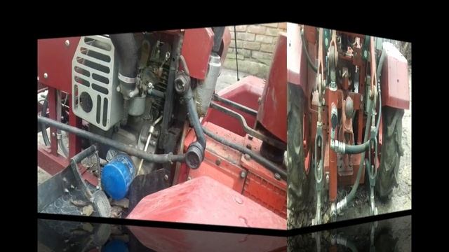 Мінітрактор з мотоблока Моторсіч МБ-6 смотреть онлайн