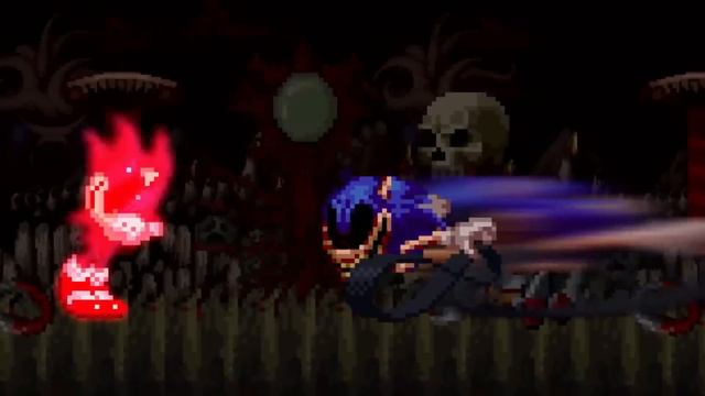 Sonic.OMT Vs Exetior || Full Sprite Animation || смотреть онлайн