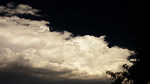 Nice cumulus forming in dark sky timelapse Canon SX10 V11854 смотреть онлайн