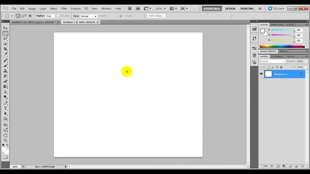 Adobe Photoshop Tutorials Lesson 6 - Selection and Cropping Pt. 1 смотреть онлайн