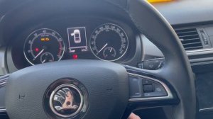 Севший аккумулятор в Skoda rapid 2