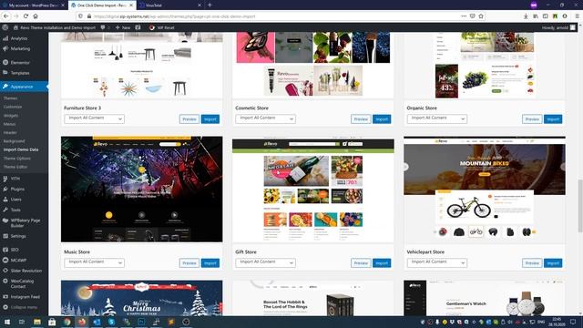 Revo Theme Installation and Demo Import смотреть онлайн