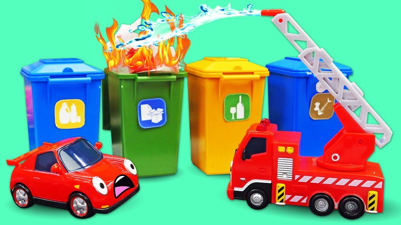 Машинки Робокар Поли восстанавливают город после урагана! Развивающие мультики про машинки-помощники смотреть онлайн