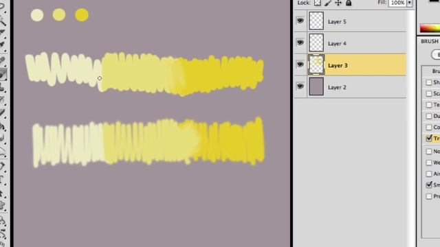 CS5 Photoshop Brush Settings - Transfer смотреть онлайн