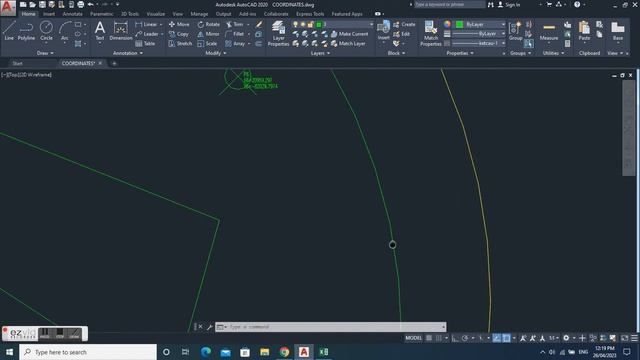 GET COORDINATES TO TABLE IN AUTOCAD смотреть онлайн