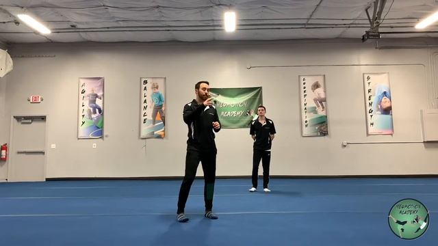 How to do a Handstand Bridge Down - Learn Tricking смотреть онлайн