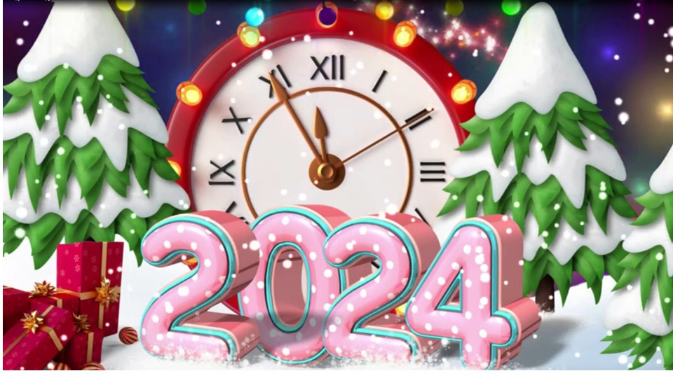 Новогодние поздравления от Дракоши смотреть онлайн