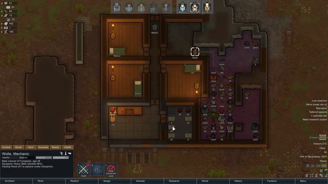 RimWorld Beta 18 Let's Play - E.32 - Arresting Bennett! смотреть онлайн