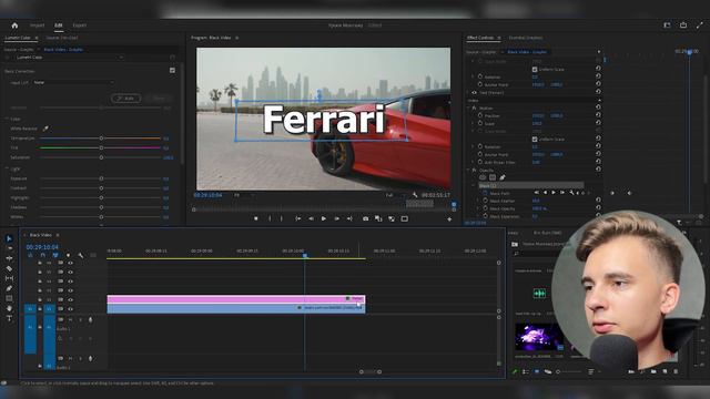 КАК СДЕЛАТЬ АНИМАЦИЮ ТЕКСТА В Adobe Premiere Pro 2023 смотреть онлайн