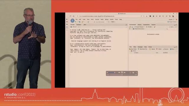 David Smith | Zero-setup R workshops with GitHub Codespaces | RStudio (2022) смотреть онлайн