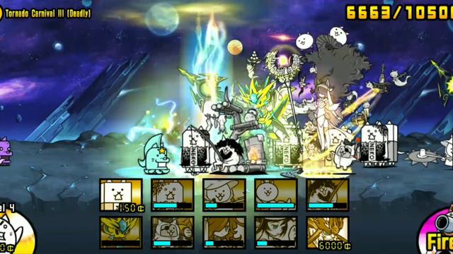 Финальное прохождение Deadly Carnival .The Battle Cats