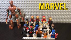 ОБЗОР КОЛЛЕКЦИИ МИНИФИГУРОК ЛЕГО MARVEL 2021
